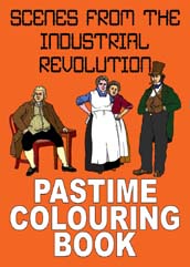 Industrial History Pastime Colouring Book