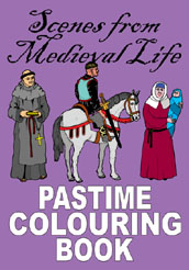 Medieval History Pastime Colouring Book