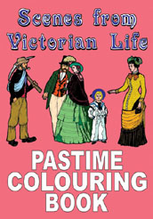 Victorian History Pastime Colouring Book