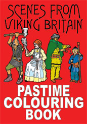 Viking Pastime History Colouring Book