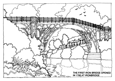 history colouring book Industrial illustration